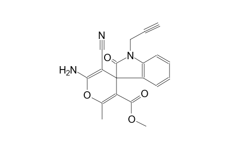 (R)-methyl 2'-amino-3'-cyano-6'-methyl-2-oxo-1-(prop-2-yn-1-yl)spiro[indoline-3,4'-pyran]-5'-carboxylate