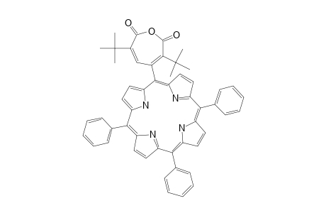 3,6-bis(t-Butyl)-4-(10',15',20'-triphenylporphyrin-5'-yl)-2,7-dihydrooxepin-2,7-dione