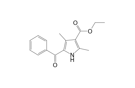 5-benzoyl-2,4-dimethylpyrrole-3-carboxylic acid, ethyl ester
