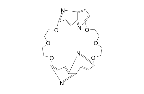 5,8,11,20,23,26-Hexaoxa-31,32,33,34-tetraazapentacyclo[25.3.1.1(4,30).1(12,16).1(15,19)]tetratriaconta-1(31),2,4(32),12,14,16(34),17,19(33),27,29-decaene