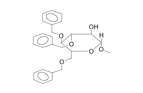 (2R,3R,4R,5R,6R)-2-methoxy-4,5-bis(phenylmethoxy)-6-(phenylmethoxymethyl)-3-oxanol