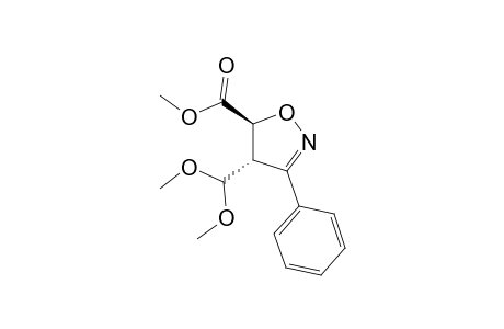METHYL-TRANS-4-DIMETHOXYMETHYL-3-PHENYL-4,5-DIHYDROISOXAZOLE-5-CARBOXYLATE