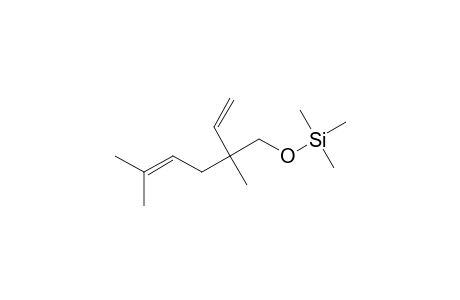 [(2,5-Dimethyl-2-vinyl-4-hexenyl)oxy](trimethyl)silane