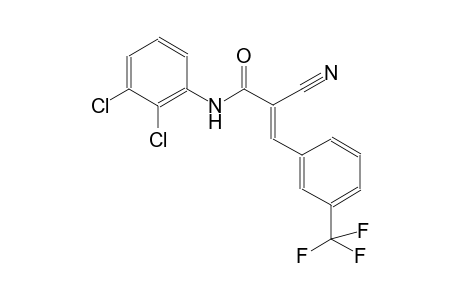 (2E)-2-cyano-N-(2,3-dichlorophenyl)-3-[3-(trifluoromethyl)phenyl]-2-propenamide