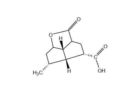 5-methyloctahydro-2-oxo-2H-pentaleno[1,6-bc]furan-4-carboxylic acid