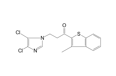 3-(4,5-dichloroimidazol-1-yl)-1-(3-methylbenzo[b]thien-2-yl)-1-propanone