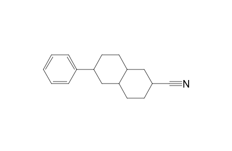 2-Naphthalenecarbonitrile, decahydro-6-phenyl-