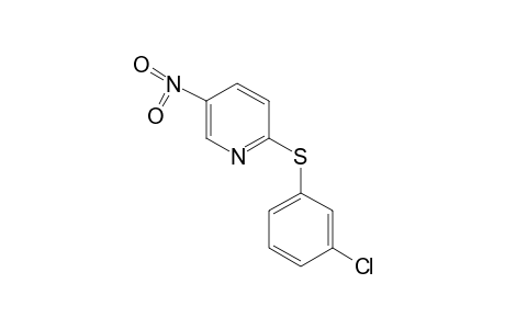 2-[(m-chlorophenyl)thio]-5-nitropyridine