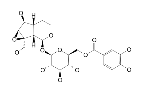 PISCROSIDE-A;6'-O-VANILLOYL-3,4-DIHYDRO-CATALPOL