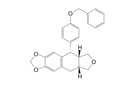 Furo[3',4':6,7]naphtho[2,3-d]-1,3-dioxole, 5,5a,6,8,8a,9-hexahydro-, (5.alpha.,5a.beta.,8a.beta.)-