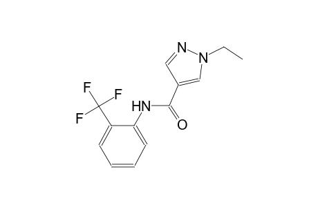 1-ethyl-N-[2-(trifluoromethyl)phenyl]-1H-pyrazole-4-carboxamide