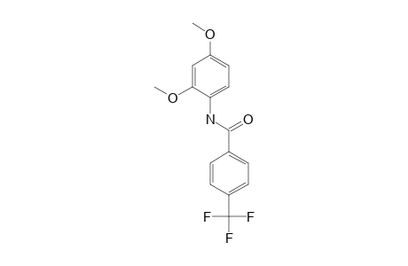 Benzamide, 4-trifluoromethyl-N-(2,4-dimethoxyphenyl)-