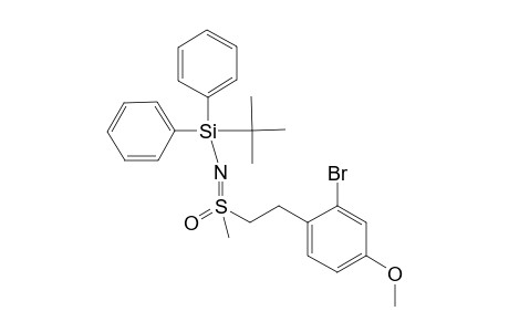 (N-(tert-Butyldiphenylsilyl) 2-Bromo-5-methoxyphenyl)ethyl Methyl Sulfoximine