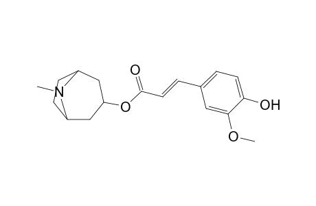 Tropanol ferulate