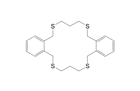 7,8:16,17-Dibenzo-1,5,10,14-tetrathiacyclooctadecane