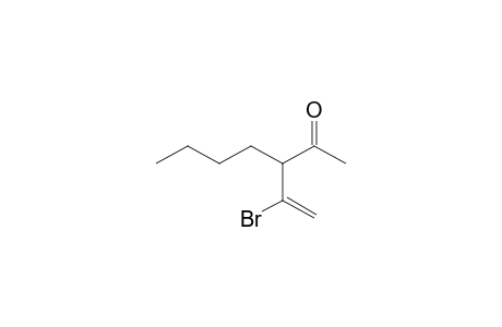 3-(1-bromanylethenyl)heptan-2-one