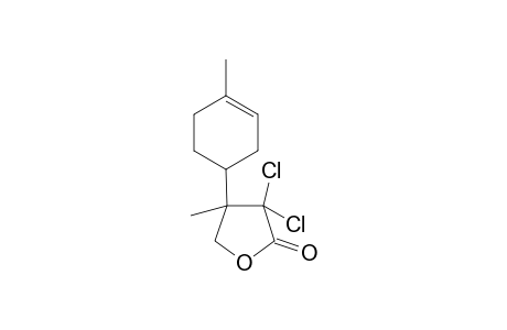 3-Methyl-3-(4'-methyl-3'-cyclohexenyl)-.gamma.-(2'',2''-dichlorobutyrolactone)