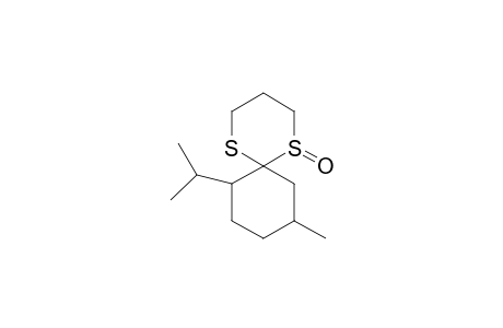 7-Isopropyl-10-methyl-1,5-dithiaspiro[5.5]undecane 1-oxide