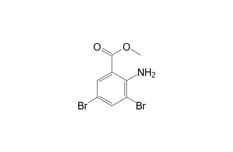 Methyl 2-amino-3,5-dibromobenzoate