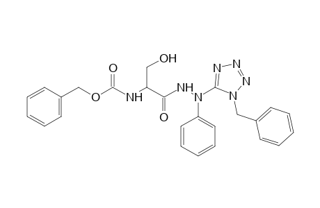 L-N-carboxyserine, N-benzyl ester, 2-(1-benzyl-1H-tetrazol-5-yl)-2-phenylhydrazide