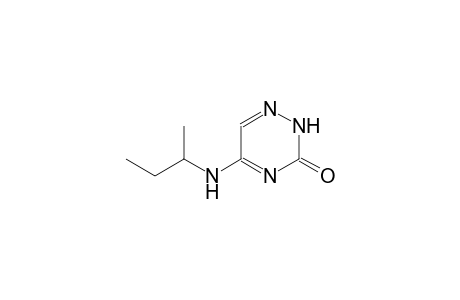 1,2,4-Triazin-3(2H)-one, 5-[(1-methylpropyl)amino]-