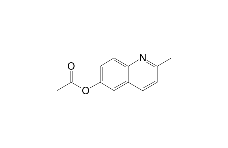 2-Methylquinolin-6-yl acetate