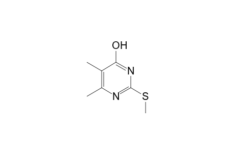 5,6-dimethyl-2-(methylthio)-4-pyrimidinol