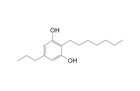 2-Heptyl-5-propylresorcin