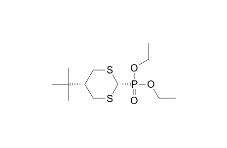 cis-5-tert-Butyl-2-(diethoxyphosphoryl)-1,3-dithiane