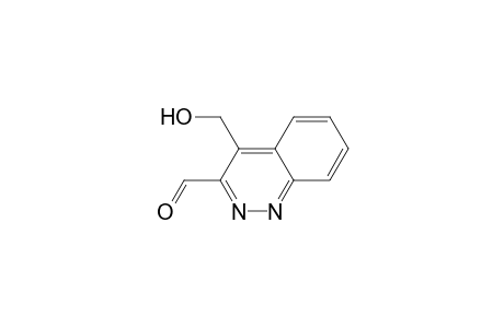 3-Cinnolinecarboxaldehyde, 4-(hydroxymethyl)-