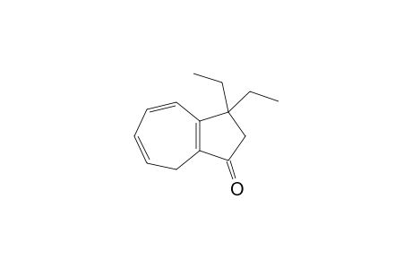3,3-Diethyl-1,2,3,8-tetrahydroazulenone