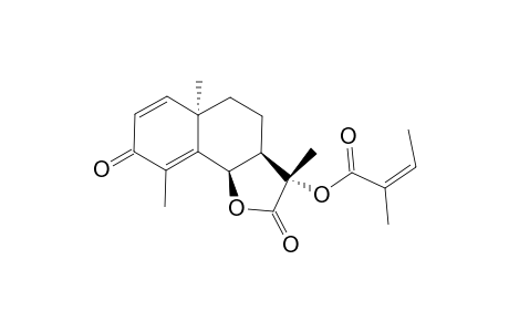 11-ALPHA-ANGELOYLOXY-3-OXO-6-ALPHA-H,7-ALPHA-H,10-ALPHA-ME-EUDESM-1,4-DIEN-6,12-OLIDE