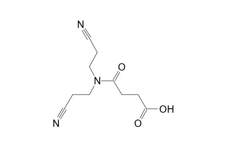 N,N-bis(2-cyanoethyl)succinamic acid