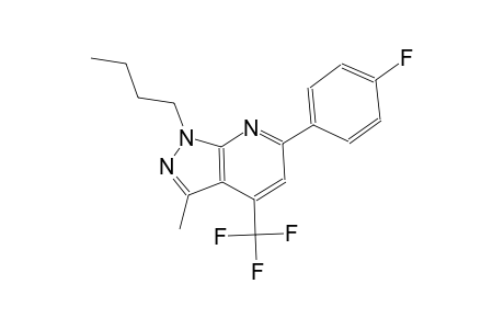 1-butyl-6-(4-fluorophenyl)-3-methyl-4-(trifluoromethyl)-1H-pyrazolo[3,4-b]pyridine