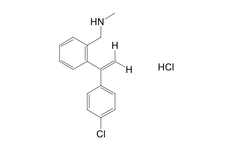 o-[1-(p-chlorophenyl)vinyl]-N-methylbenzylamine, hydrochloride