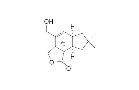 3H,6H-3a,8b-Methano-1H-indeno[4,5-c]furan-1-one,5a,7,8,8a-tetrahydro-4-(hydroxymethyl)7,7-dimethyl-,(3a.alpha.,5a.alpha.,8a.alpha.,8b.alpha.)-(+-)-