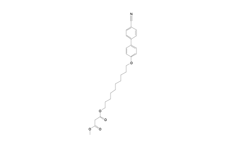 10-[(4'-CYANO-[1,1'-BIPHENYL]-4-YL)-OXY]-DECYL-METHYL-MALONATE