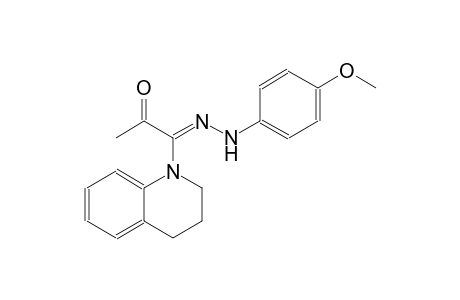(1Z)-1-(3,4-dihydro-1(2H)-quinolinyl)-1-[(4-methoxyphenyl)hydrazono]-2-propanone