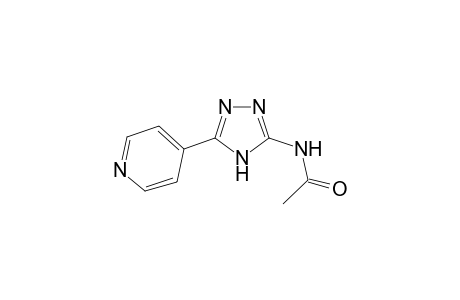 N-[5-(4-pyridinyl)-4H-1,2,4-triazol-3-yl]acetamide