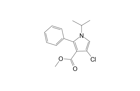 4-Chloro-1-isopropyl-2-phenyl-1H-pyrrole-3-carboxylic acid methyl ester