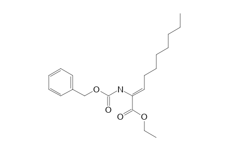 (Z)-Ethyl 2-(benzyloxycarbonylamino)dec-2-enoate