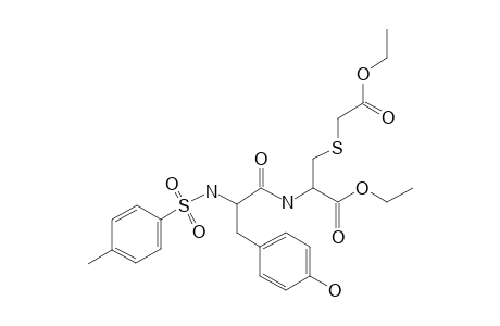 p-Toluenesulfonyl-tyrosyl-S-carboxymethylcystine, diethyl ester