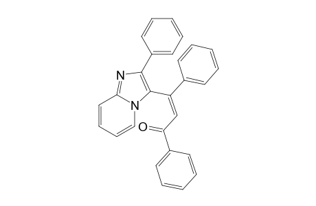2-Phenyl-3-(1',3'-diphenyl-3'-oxopropenyl)imidazo[1,2-a]pyridine