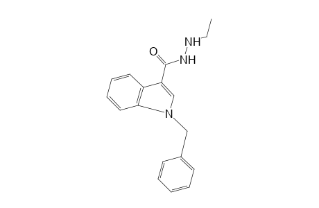 1-benzylindole-3-carboxylic acid, 2-ethylhydrazide