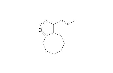 2-(1'-Ethenylbut-2'-enyl)cyclooctanone