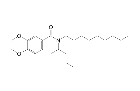 Benzamide, 3,4-dimethoxy-N-(2-pentyl)-N-nonyl-