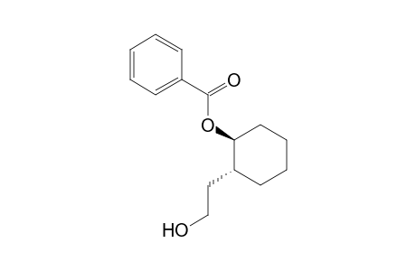 (1S,2R)-2-(2-hydroxyethyl)cyclohexyl benzoate