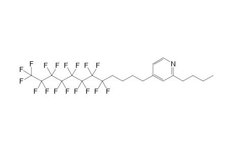 2-Butyl-4-(5,5,6,6,7,7,8,8,9,9,10,10,11,11,12,12,12-heptadecafluorododecyl)pyridine