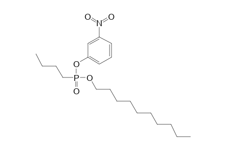 Butylphosphonic acid, decyl 3-nitrophenyl ester