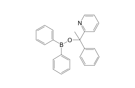 Diphenylborinic acid, ester with a-methyl-a-phenyl-2-pyridinemethanol